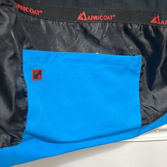 Apricoat Blue Travel Coat | Multiple Hidden & Zip Pockets S - Picture 7 of 9